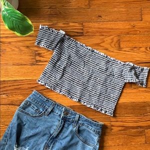 Off the shoulder top